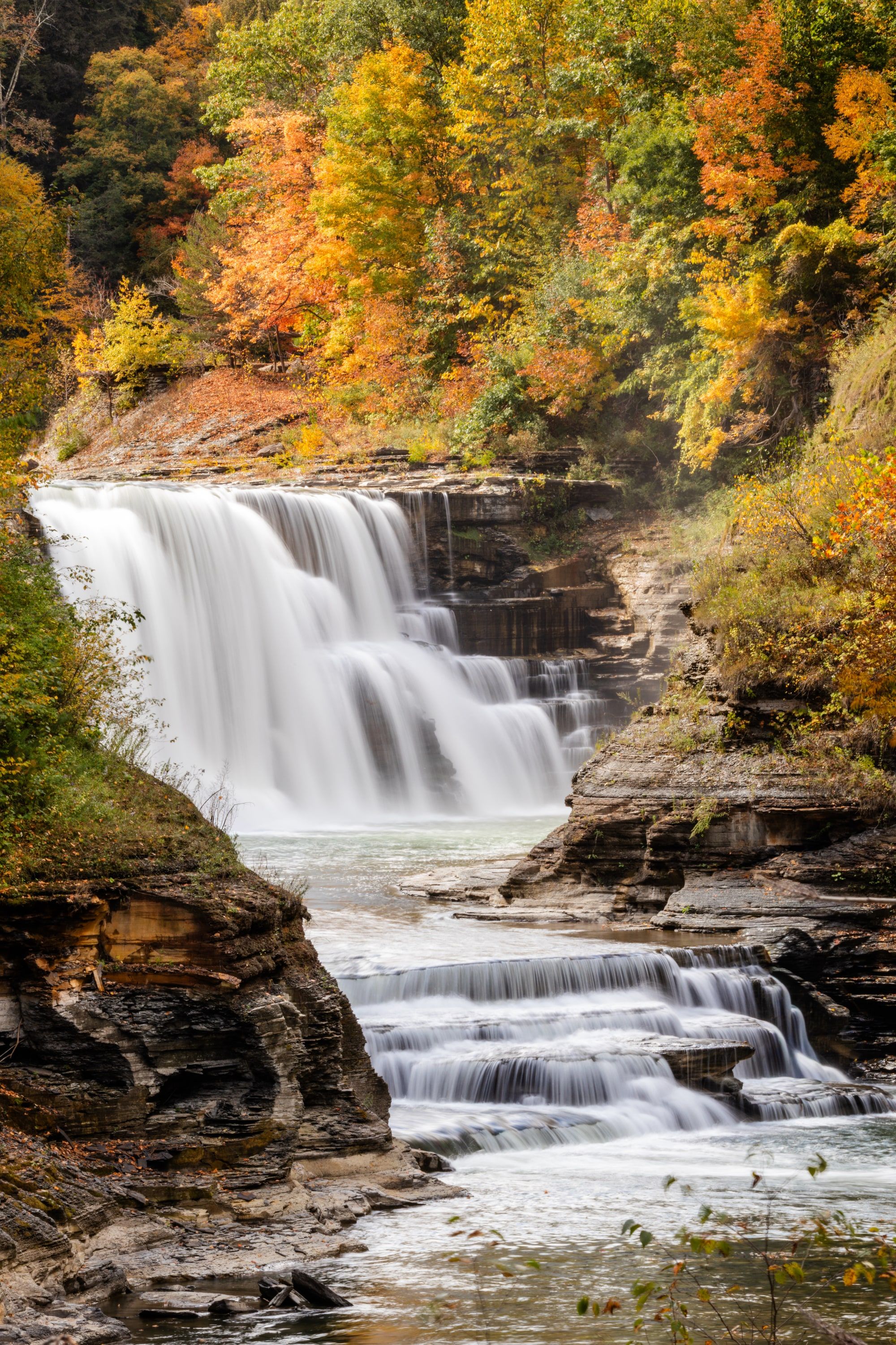 Lower Falls, Autumn