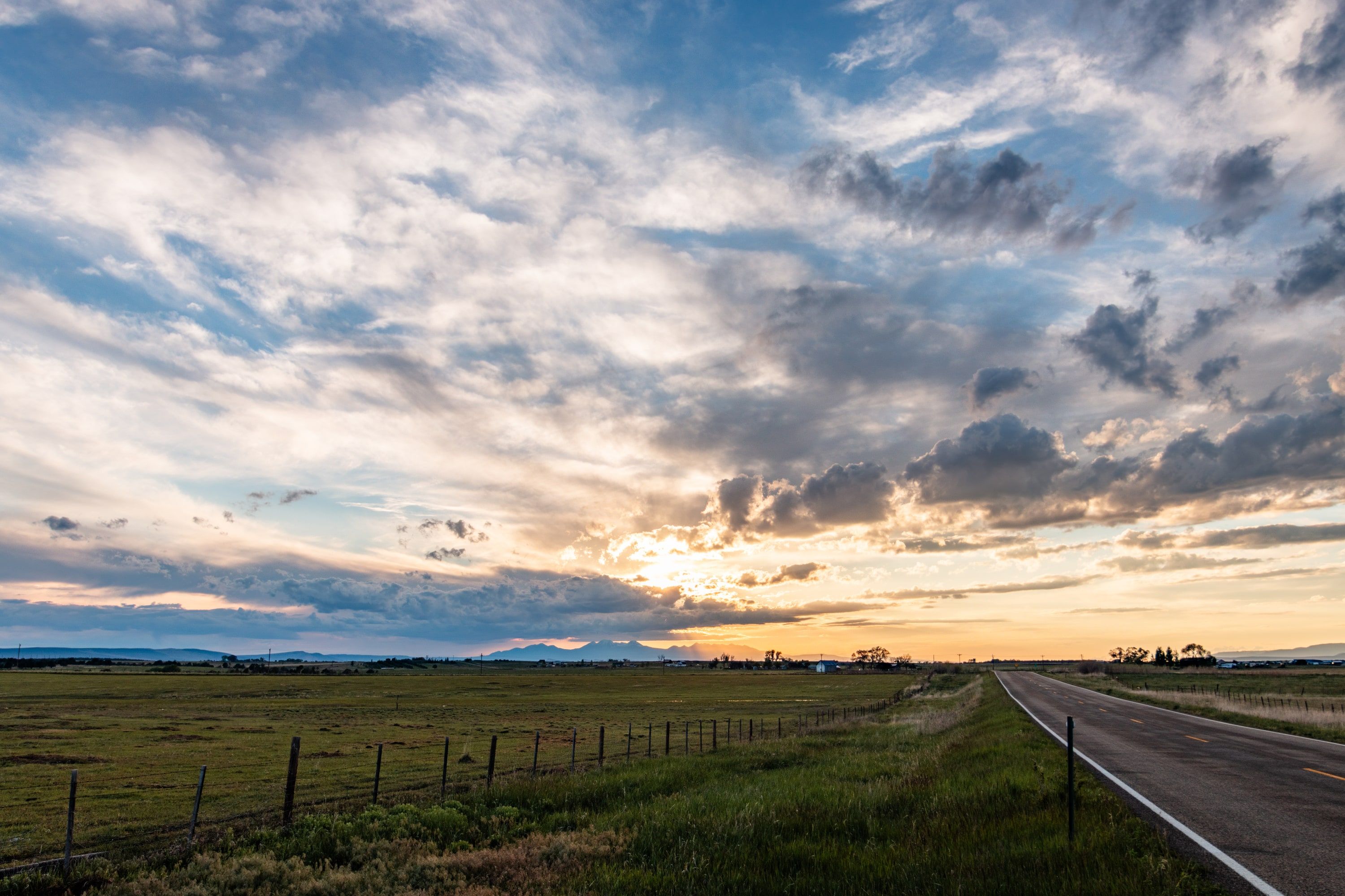 Sunset on the Prairie